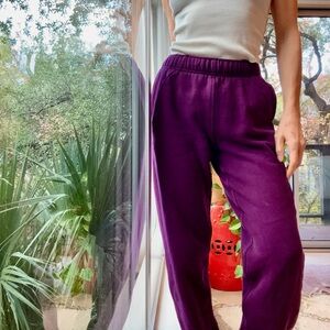 Lululemon Rich Purple Jogger Sweat Pant